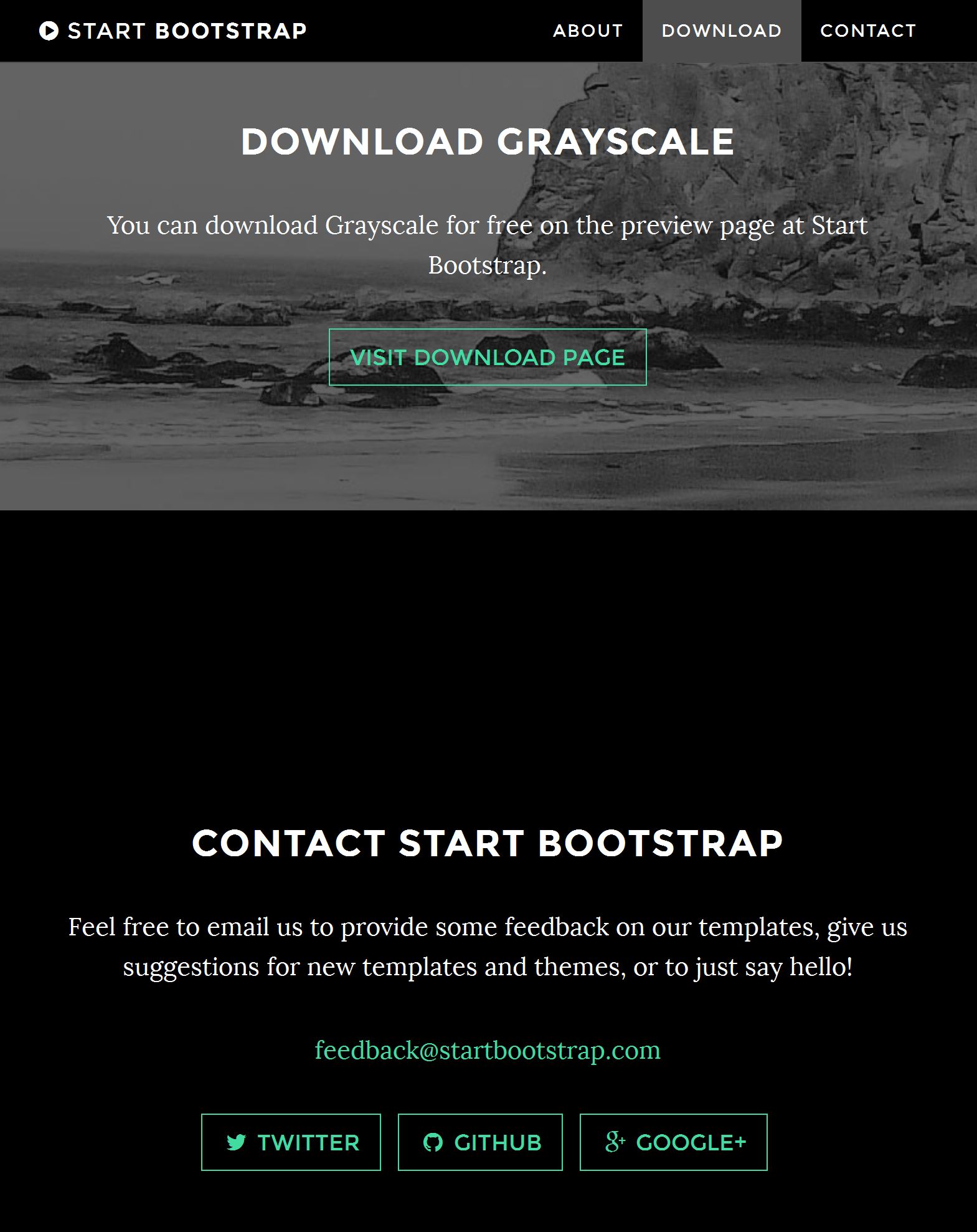 Template Bootstrap