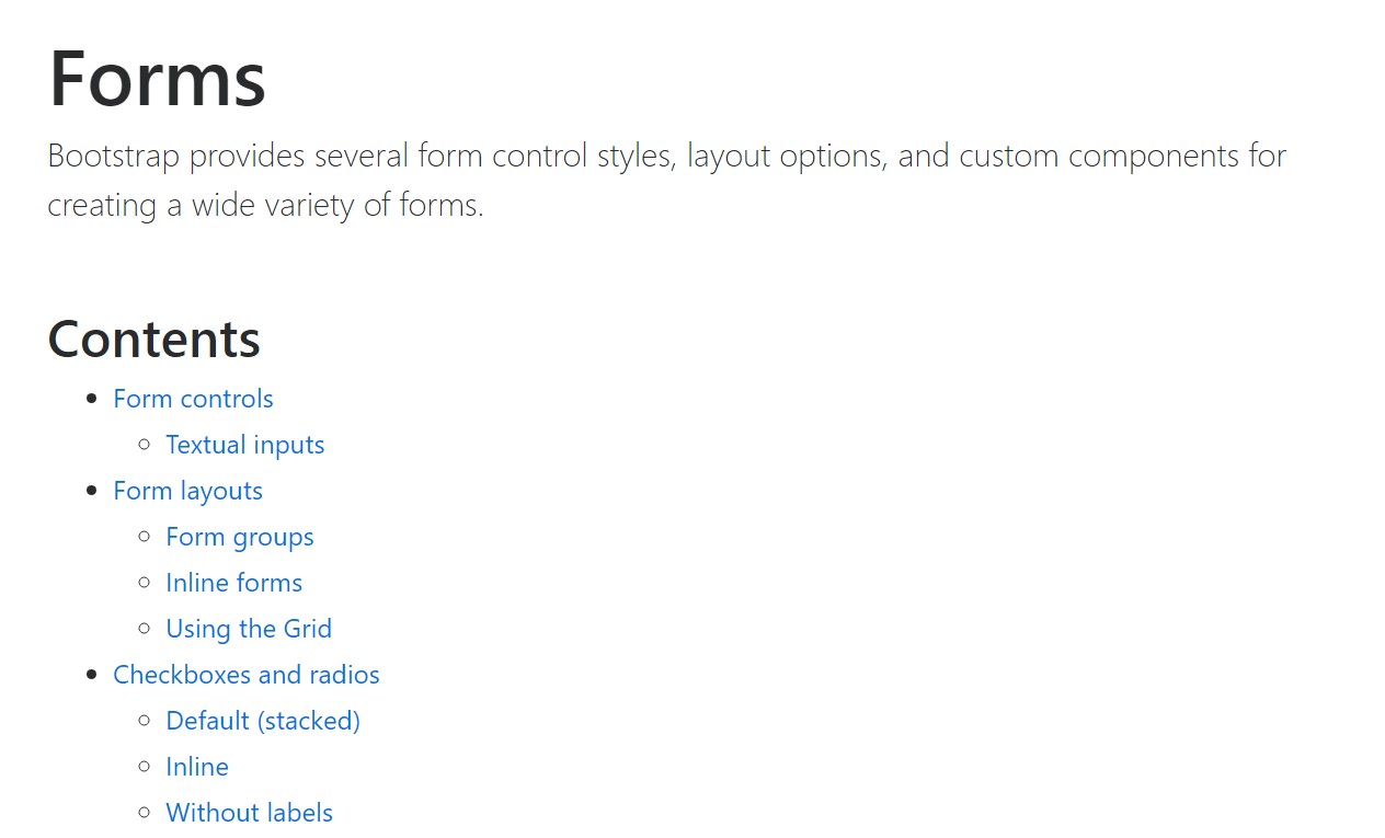  Application of the label in in Bootstrap Forms: official  records