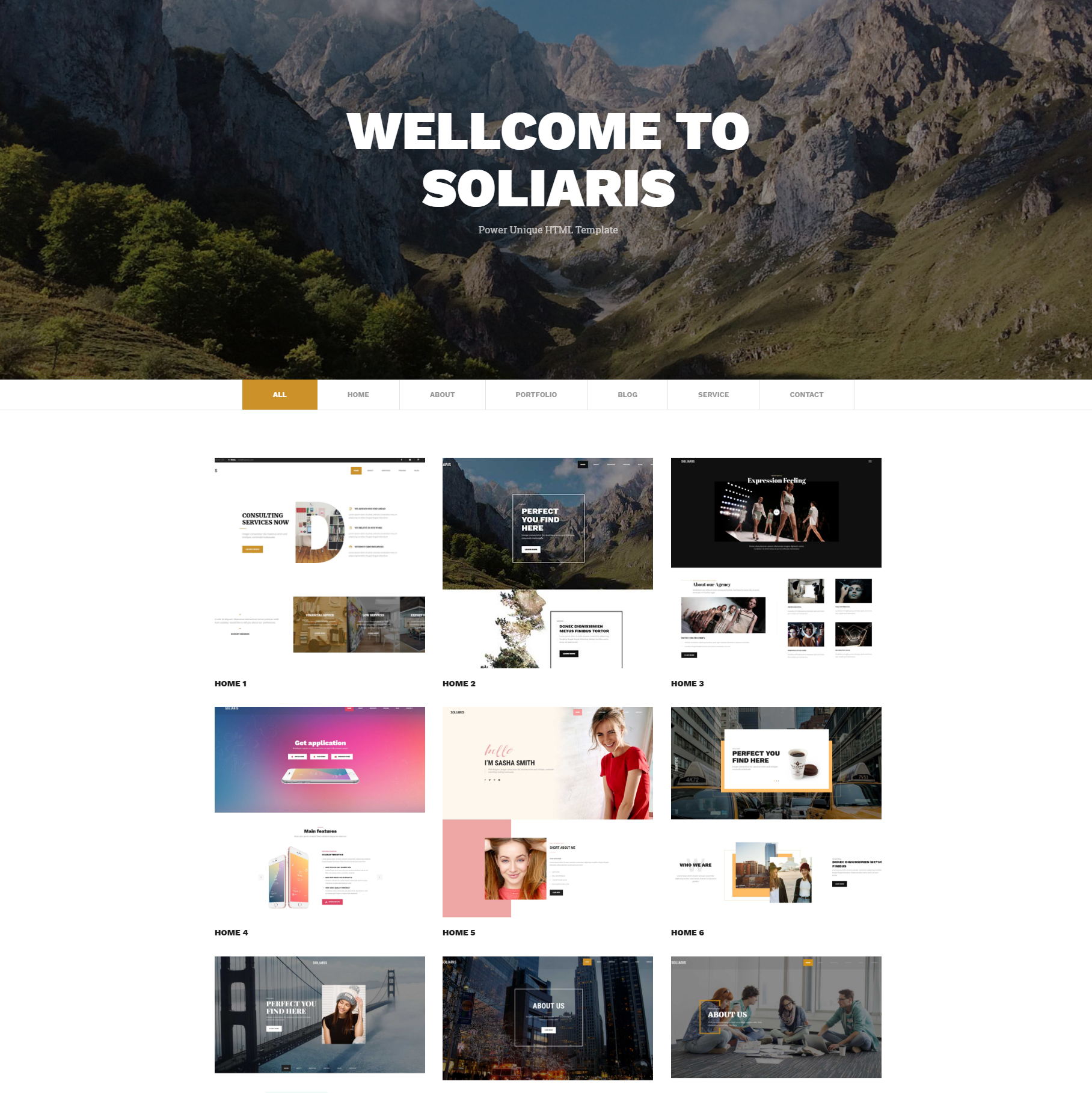 CSS3 Bootstrap Soliaris Templates