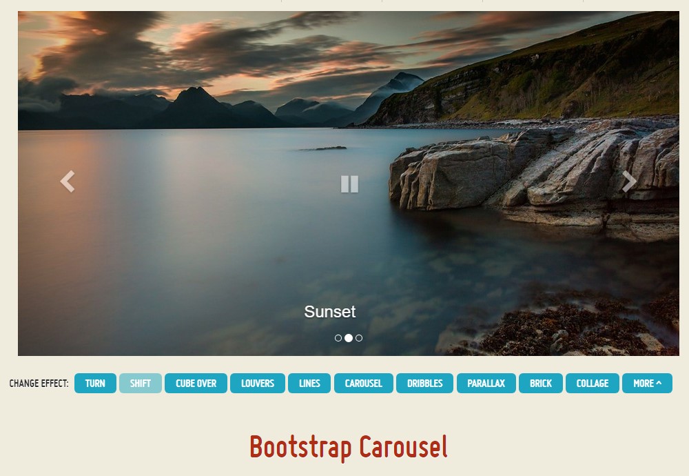  Bootstrap Carousel Slider 