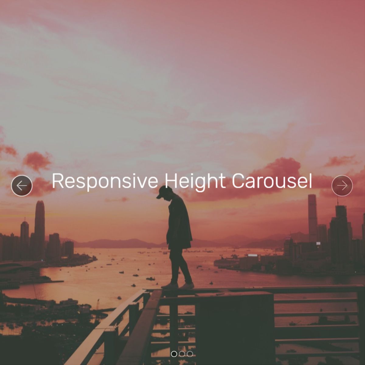Responsive Bootstrap Illustration Carousel