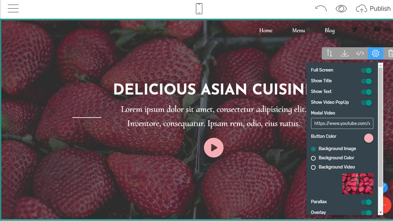 bootstrap menu dropdown