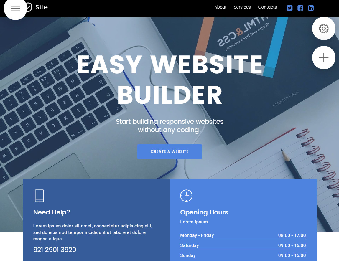 Online Website Builder